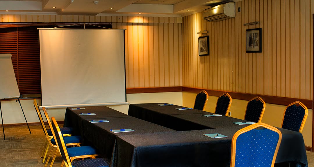 Conference Room with advanced technology at After 40 Hotel